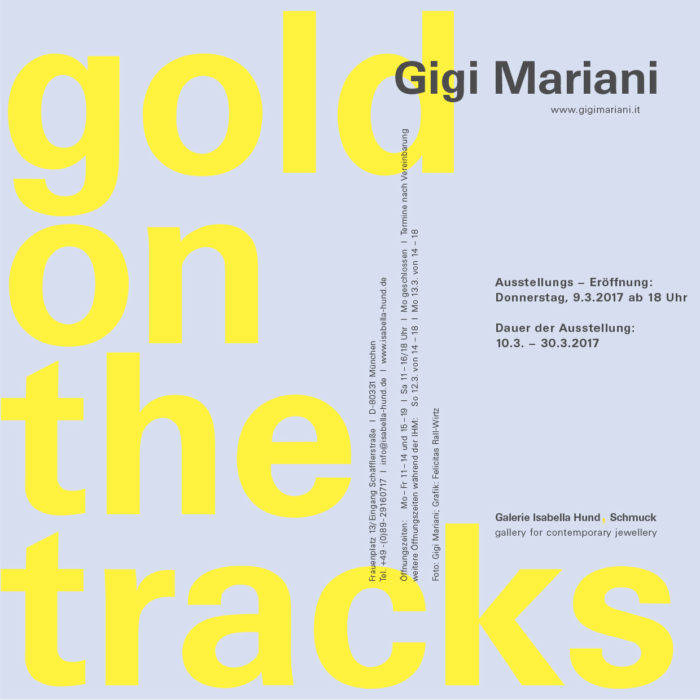 (71) gold on the tracks - Gigi Mariani