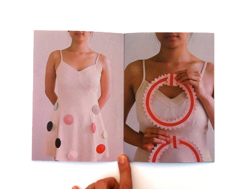 Earrings Book. Paper earrings, photography and design by Anna Gleesson. Model: Jenny Soo Yeon Lee.
